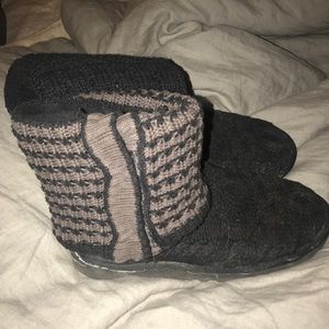 Black UGG boots